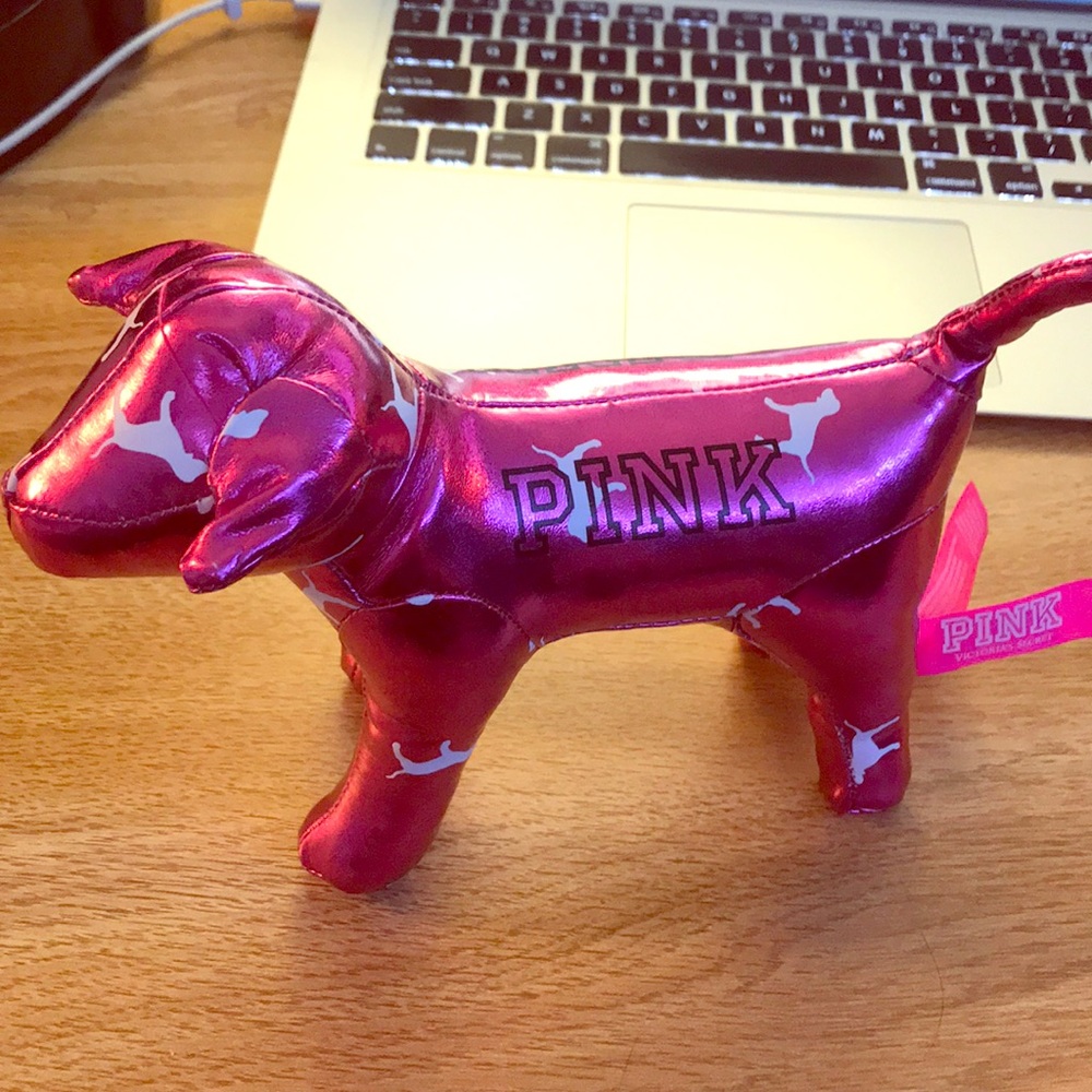 Limited edition pink mini dog